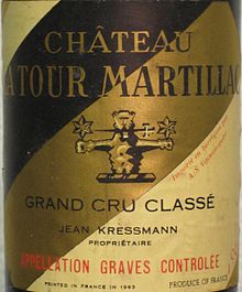(image for) LATOUR MARTILLAC 2014 GL